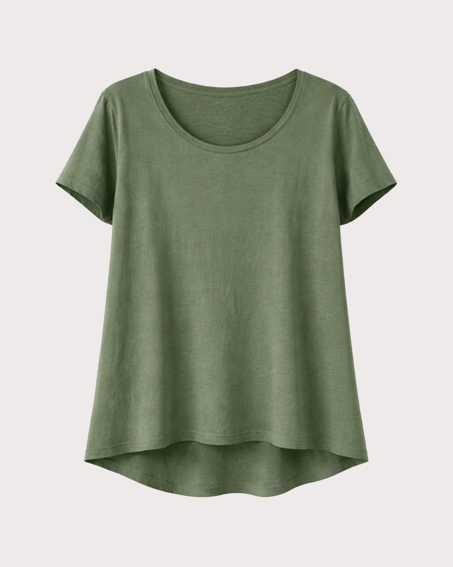 Camiseta Básica Larga Manga Corta