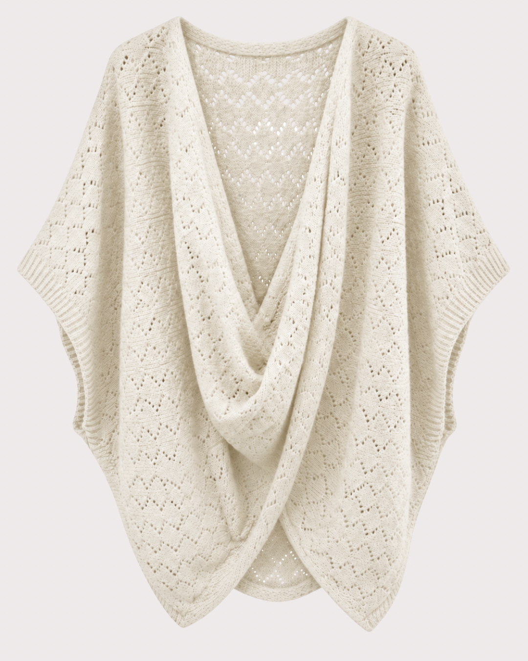 Poncho Punto Calado