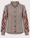 Camisa Bordado Vichy