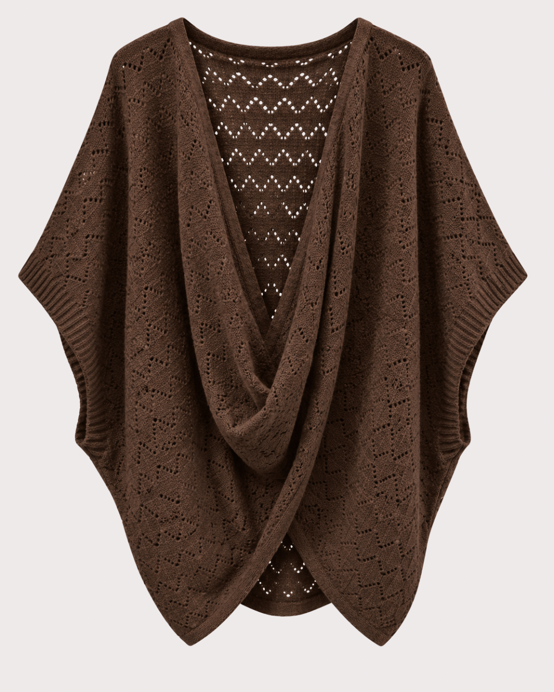 Poncho Punto Calado