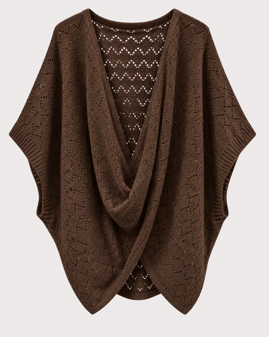 Poncho Punto Calado
