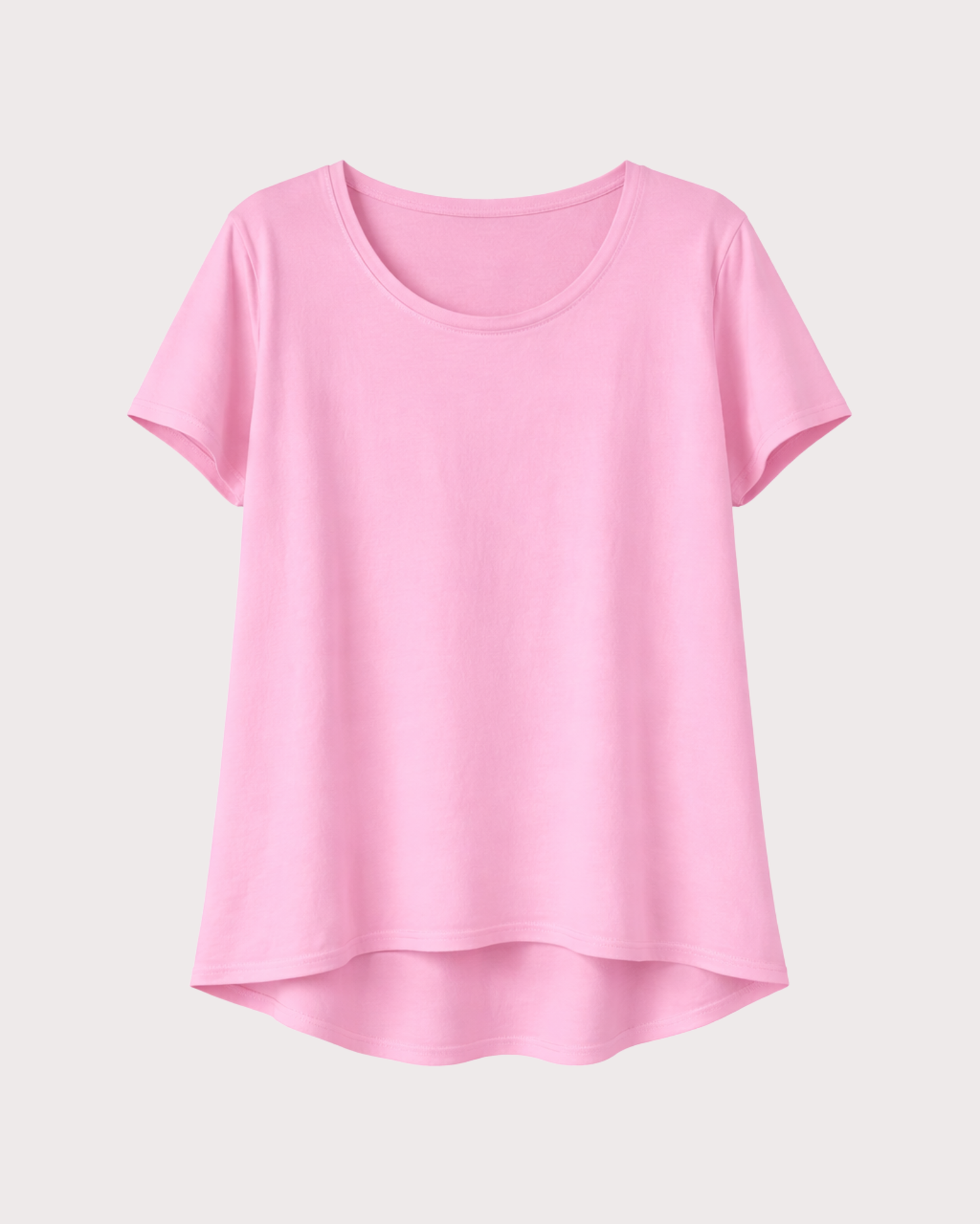 Camiseta Básica Larga Manga Corta