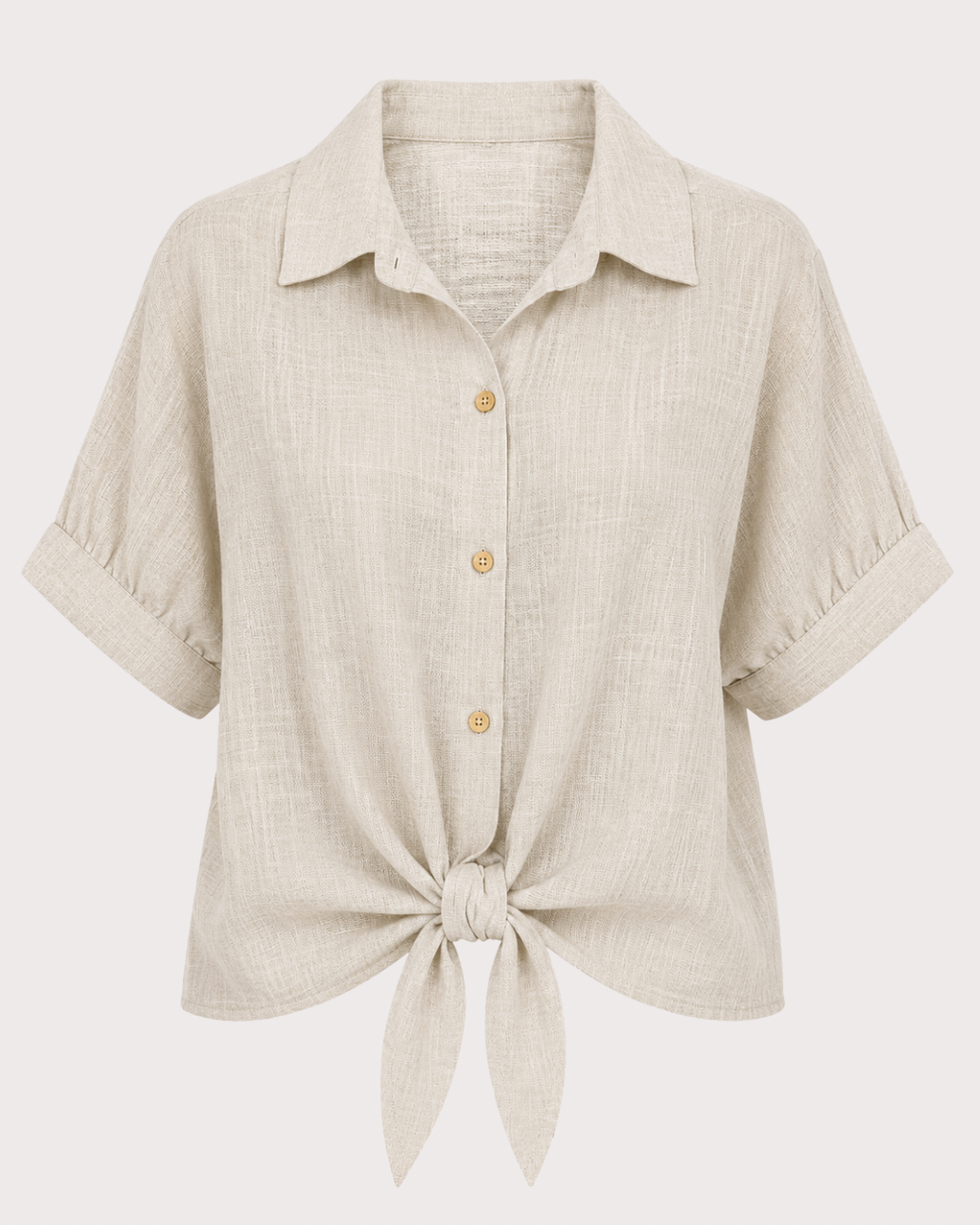 Knot Front Blouse