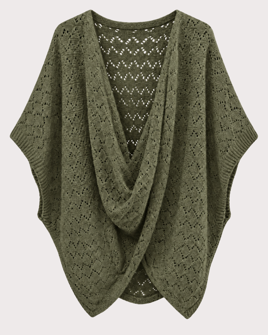 Poncho Punto Calado