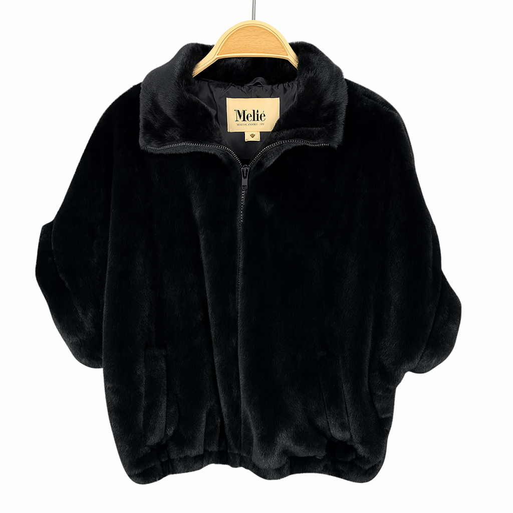 Chaqueta pelito negra