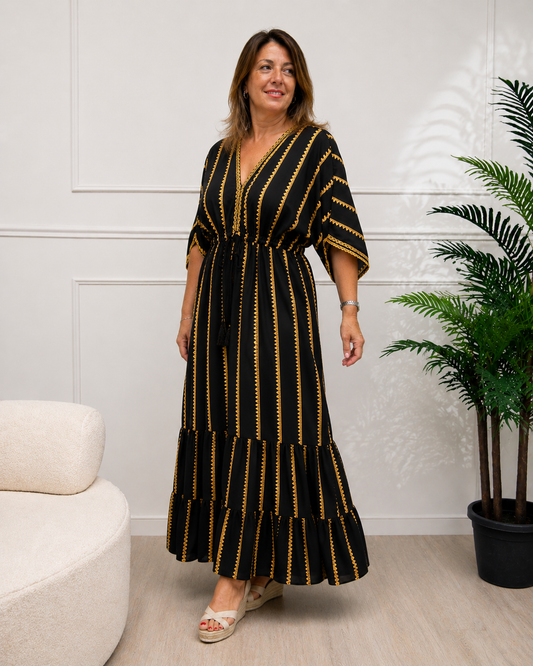Vestido Golden Boho