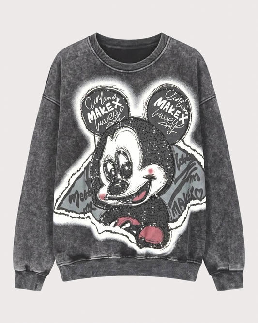 Sudadera Mouse Retro