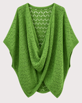 Poncho Punto Calado