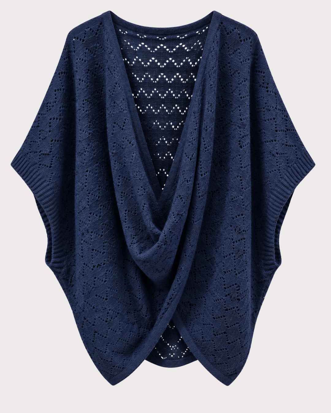 Poncho Punto Calado