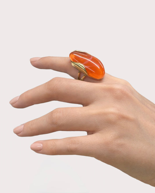 Anillo Brasa Naranja