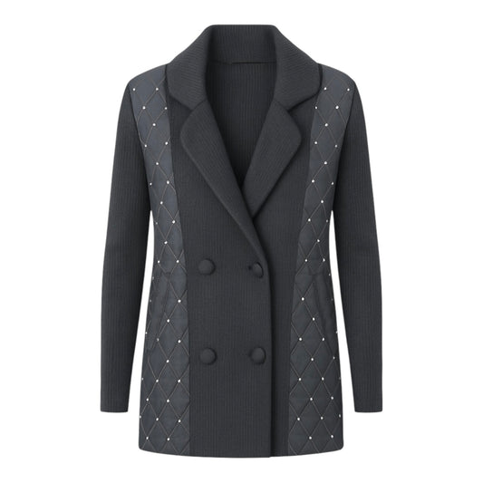 Chaqueta Acolchada y Punto