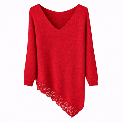 Jersey Asimétrico Encaje