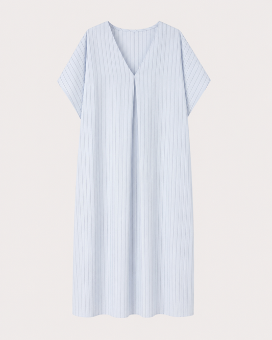 Vestido Rayas Lino