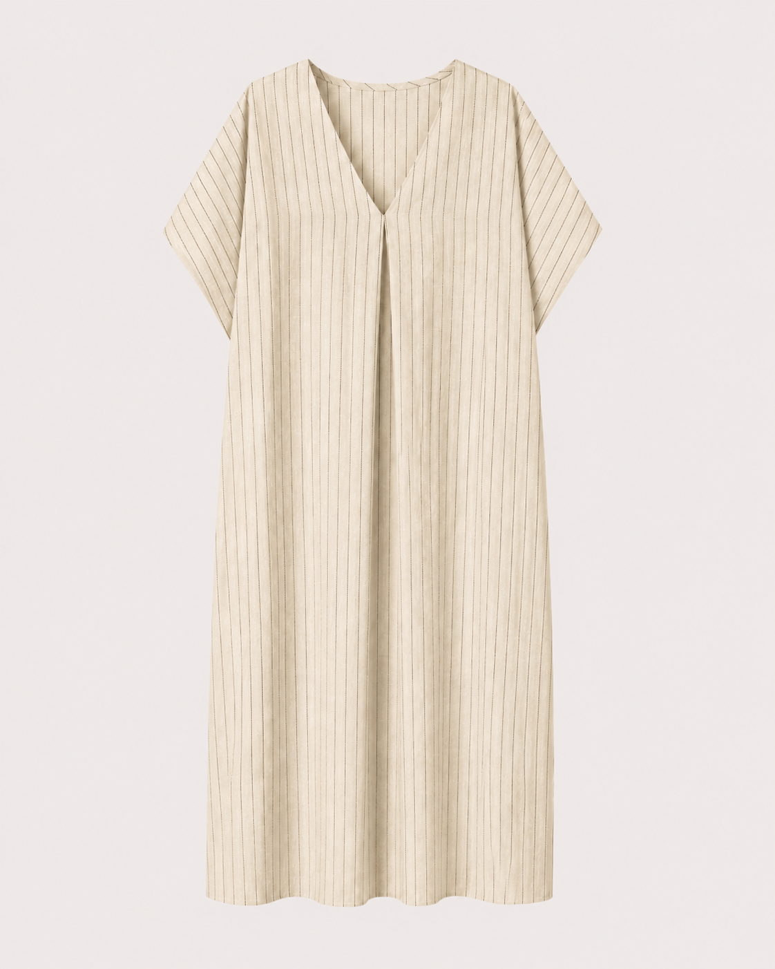 Vestido Rayas Lino
