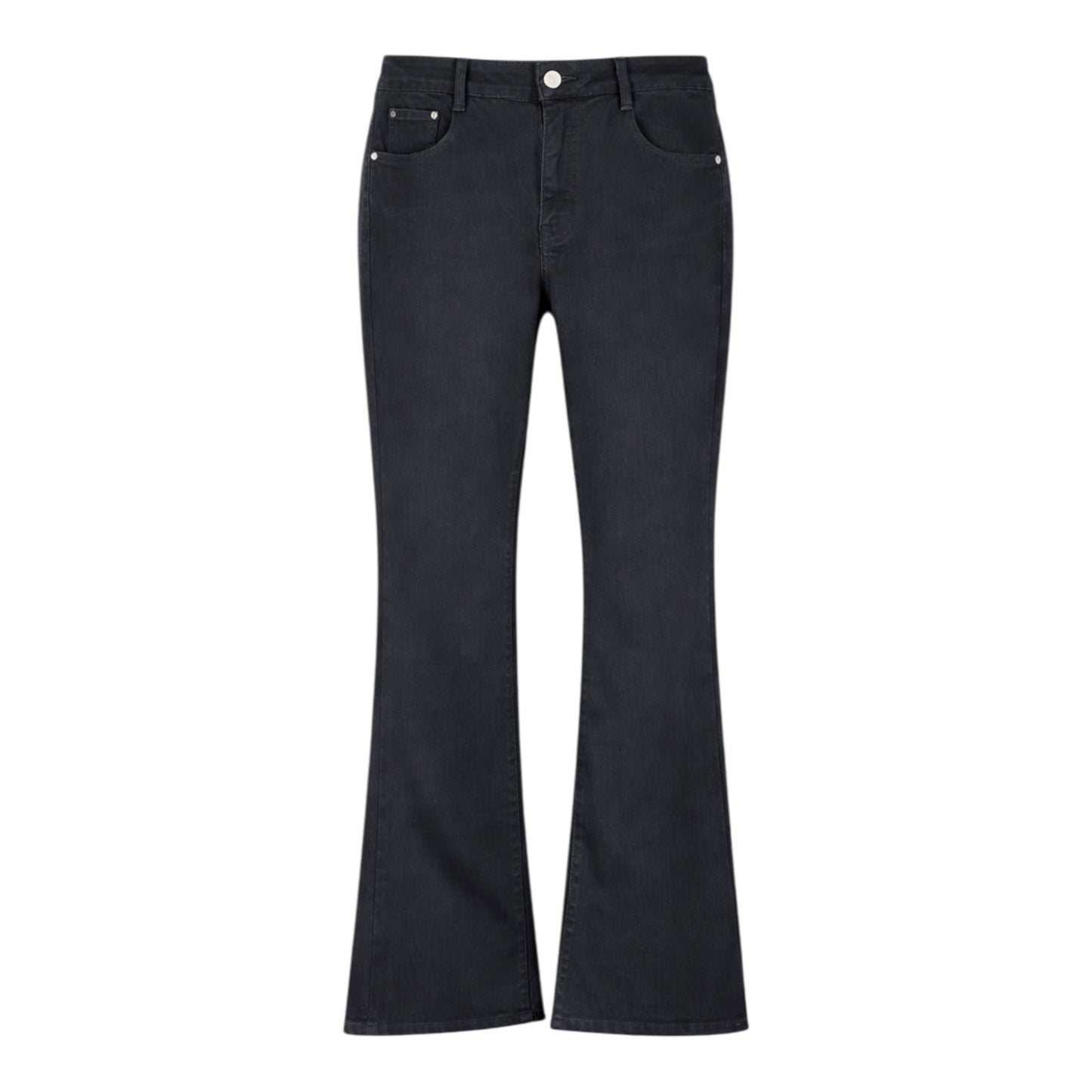 Pantalón acampanado negro