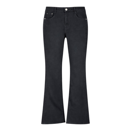 Pantalón acampanado negro