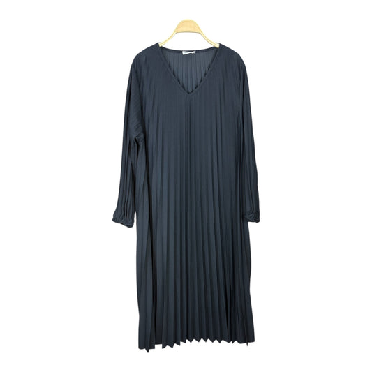 Vestido Plisado Largo