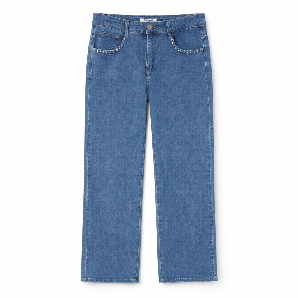 Pantalón Jean Tachuelas