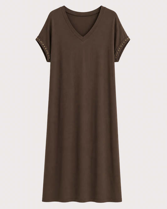 Vestido Doré Tachuelas