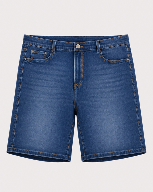 Short Denim Oscuro