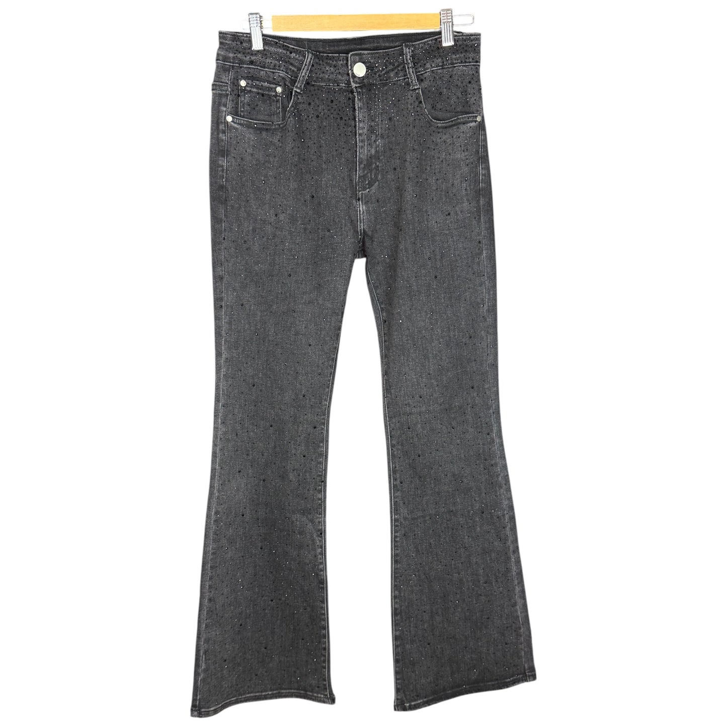 Pantalón tejano Brillo Acampanado