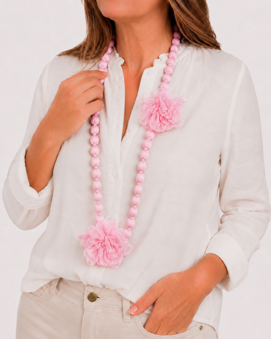 Floral Bead Necklace