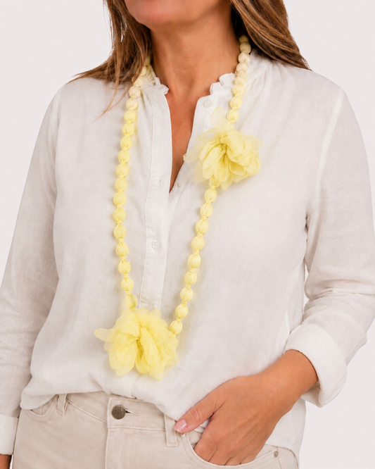 Floral Bead Necklace
