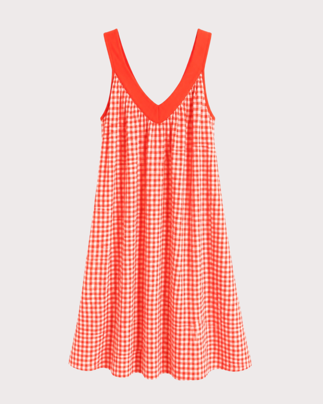 Vestido corto Vichy