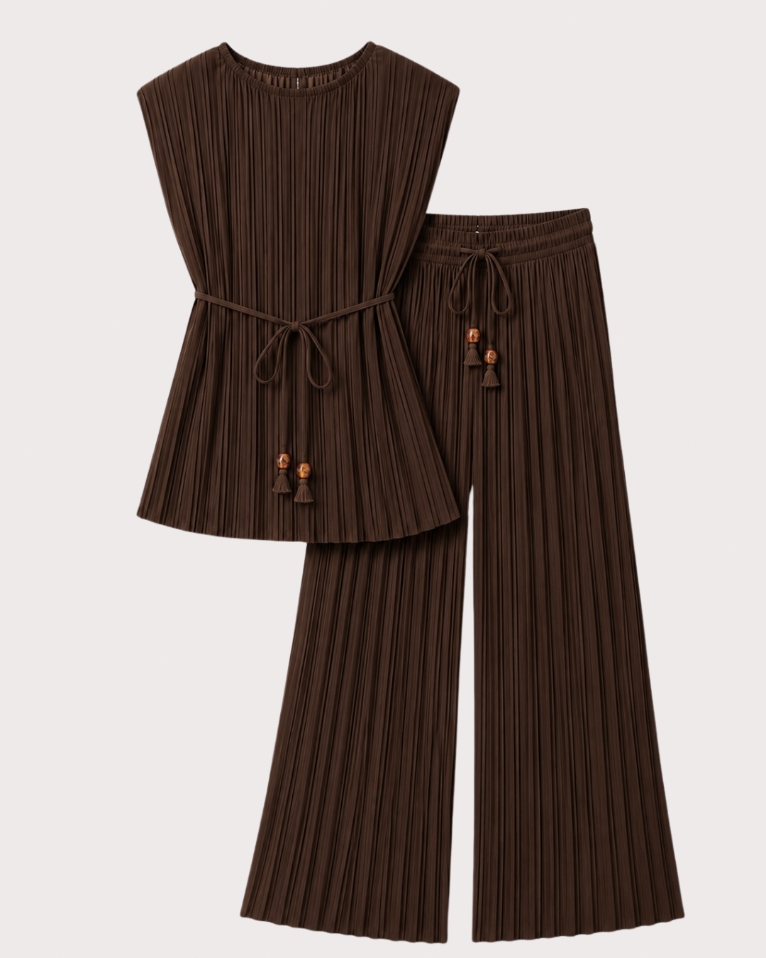 Conjunto Bellagio plissé