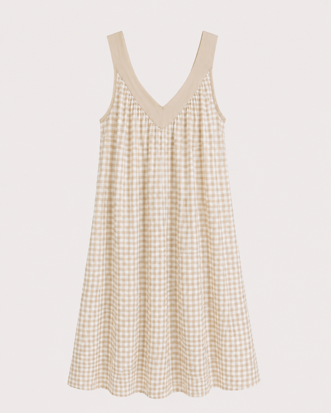 Vichy mini dress