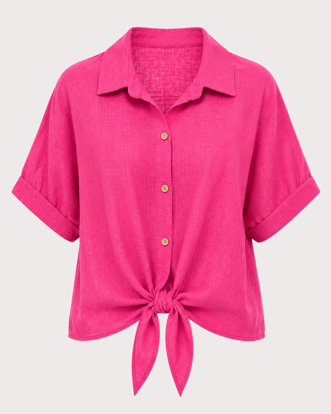 Knot Front Blouse