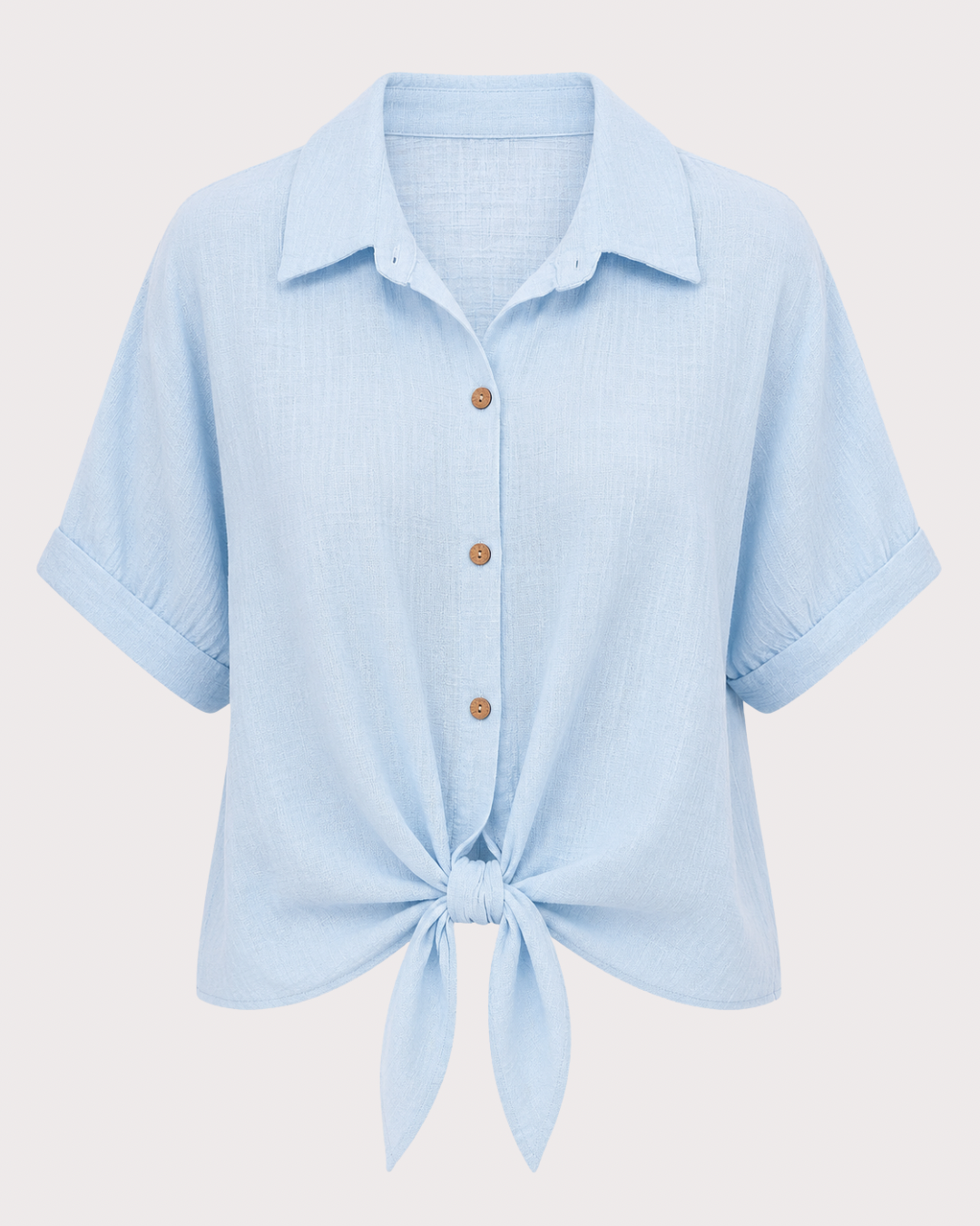 Knot Front Blouse