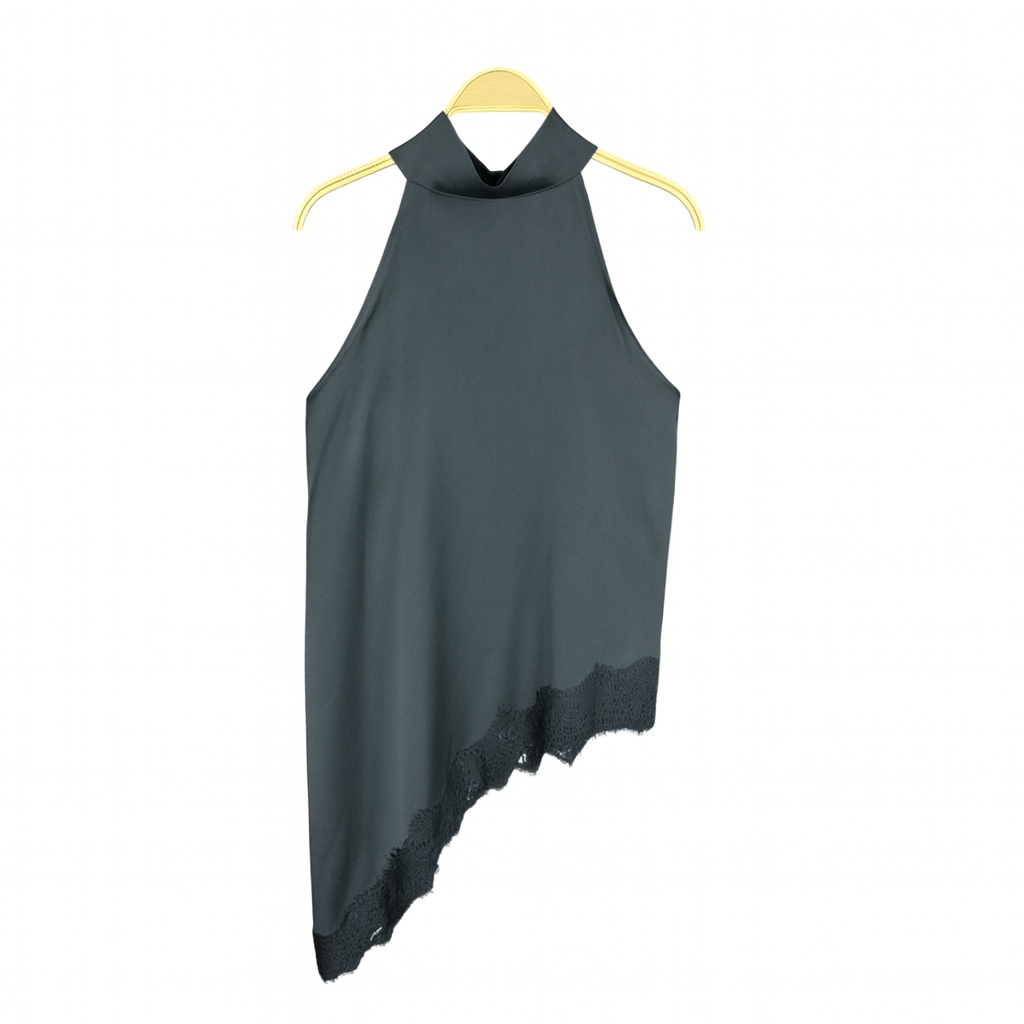 Vestido Halter Lencero