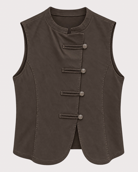 Chaleco Denim Napoleón