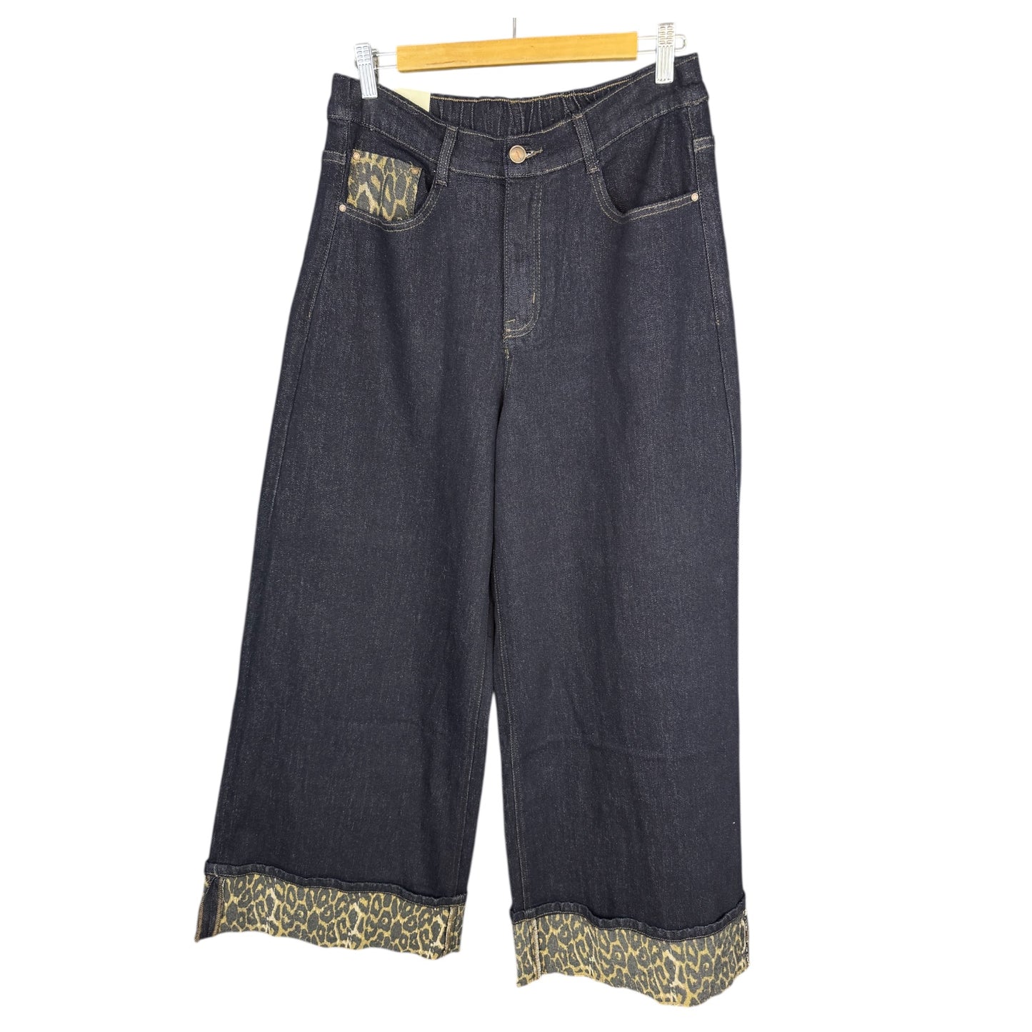 Pantalón Palazzo tejano Tigre