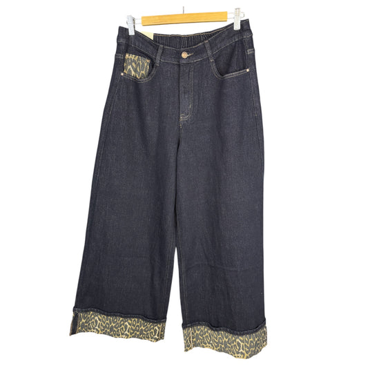 Pantalón Palazzo tejano Tigre