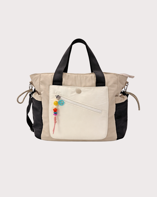 Bolso Crossbody Bicolor Mediano