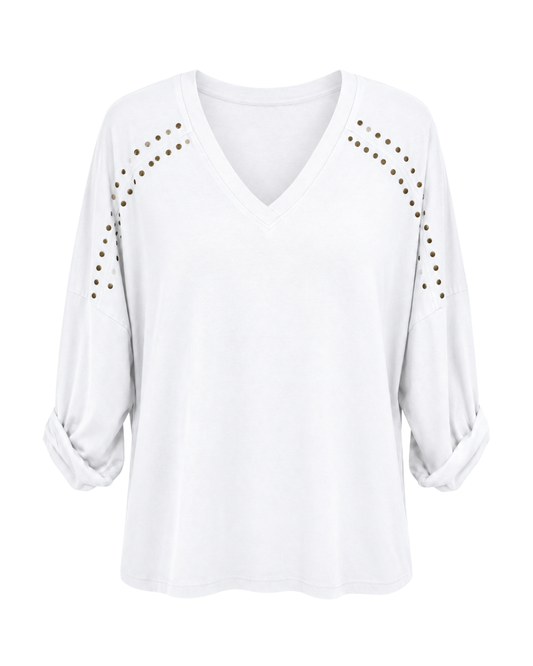Camiseta Tachuelas Manga Larga