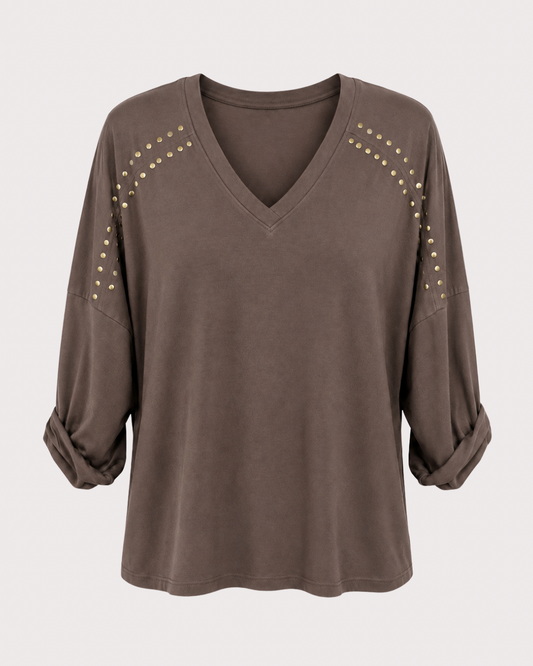 Camiseta Tachuelas Manga Larga