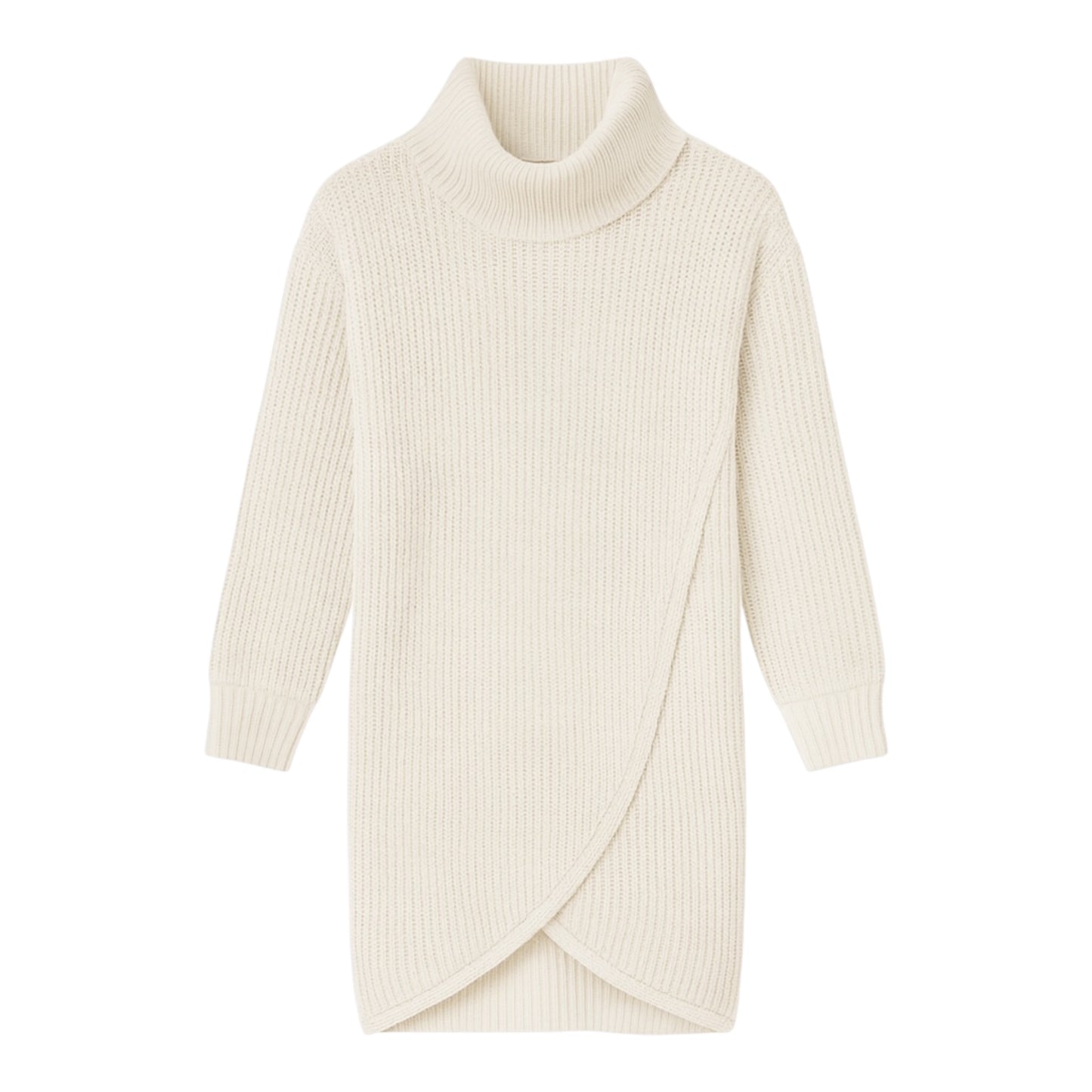 Jersey Vestido Cuello Alto