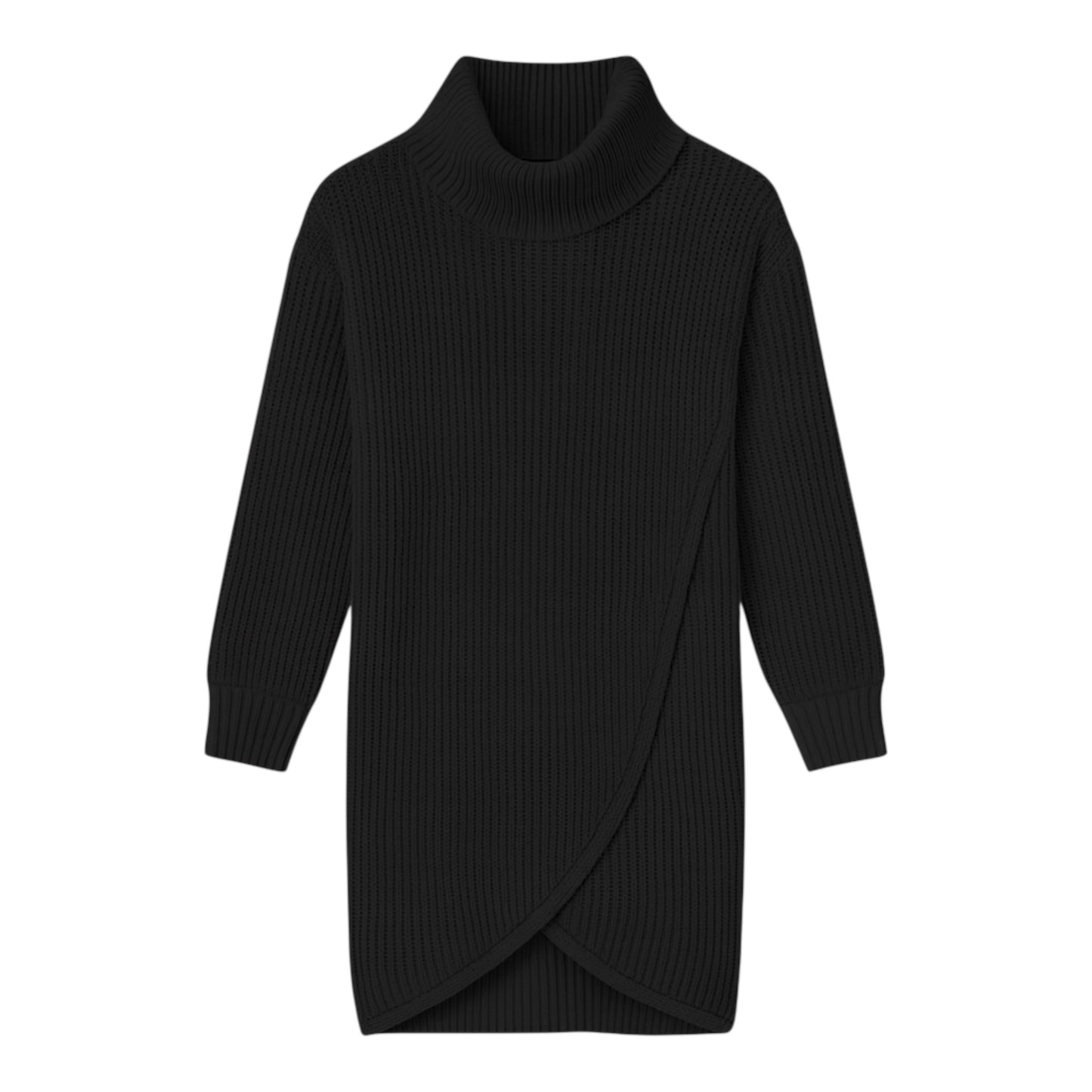 Jersey Vestido Cuello Alto