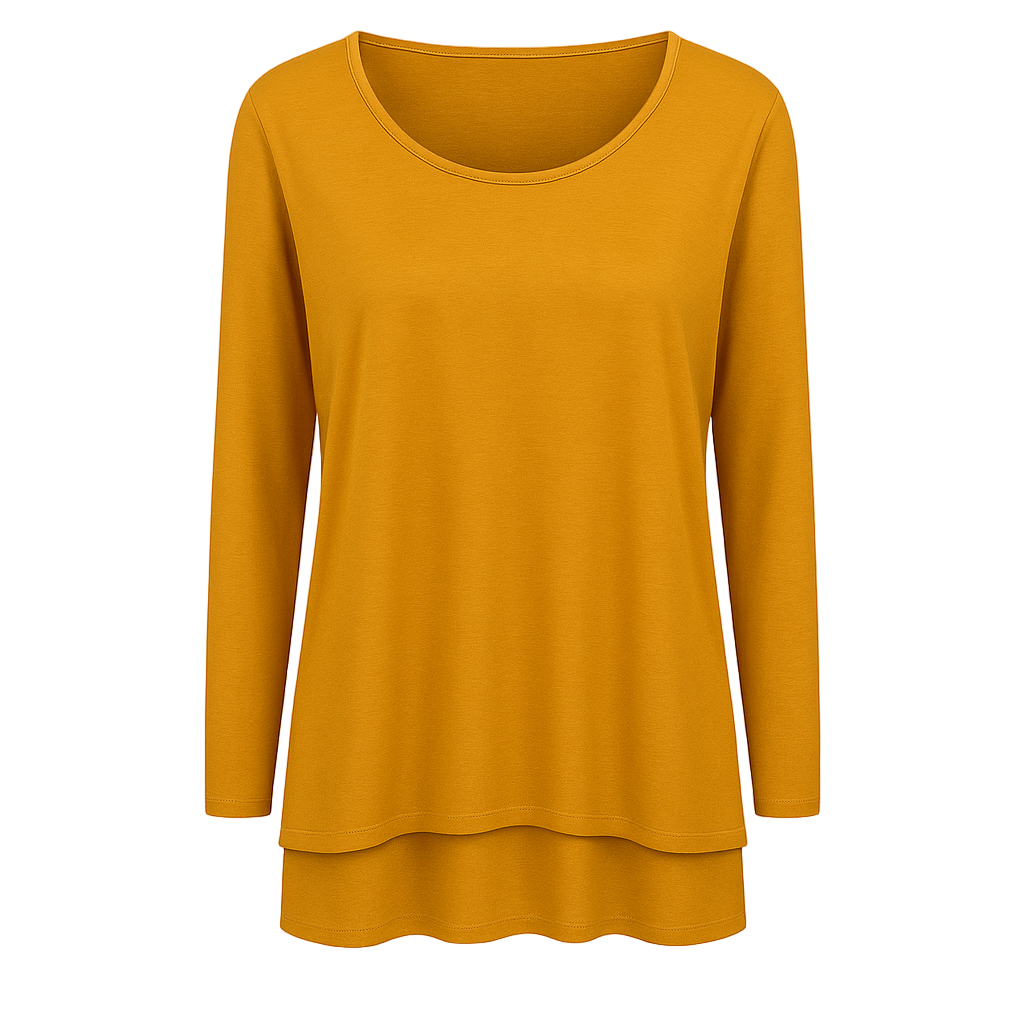 Camiseta básica manga larga