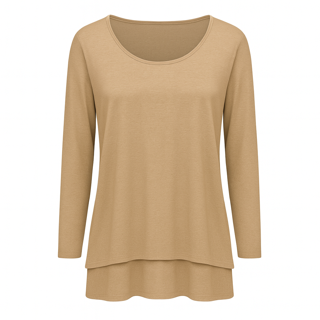 Camiseta básica manga larga