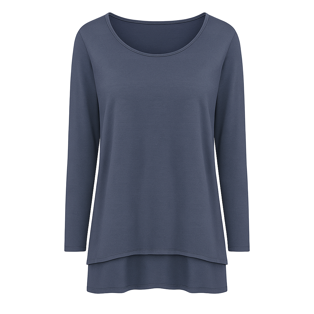 Camiseta básica manga larga