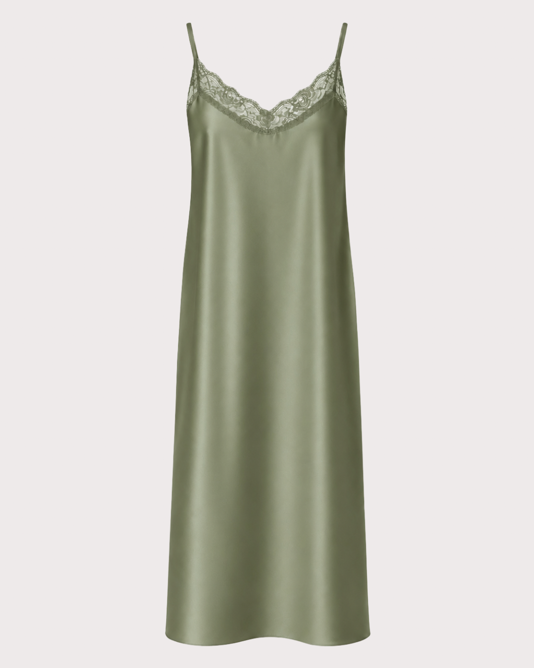 Vestido Lencero Cetim