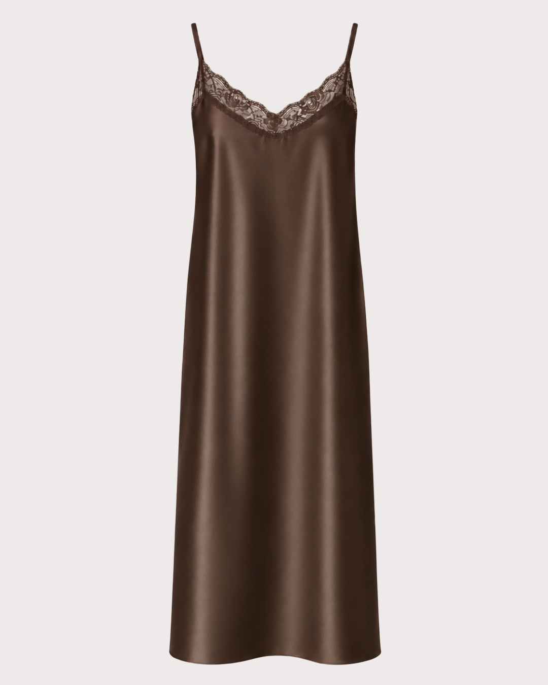 Vestido Lencero Cetim