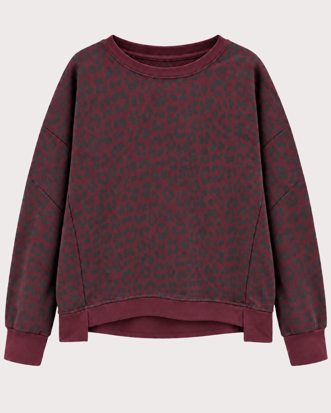 Sudadera Camuflaje Burdeos