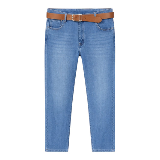 Pantalón Tejano + Cinturón