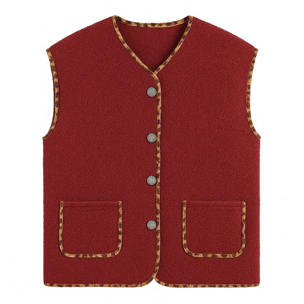 Chaleco Animal print