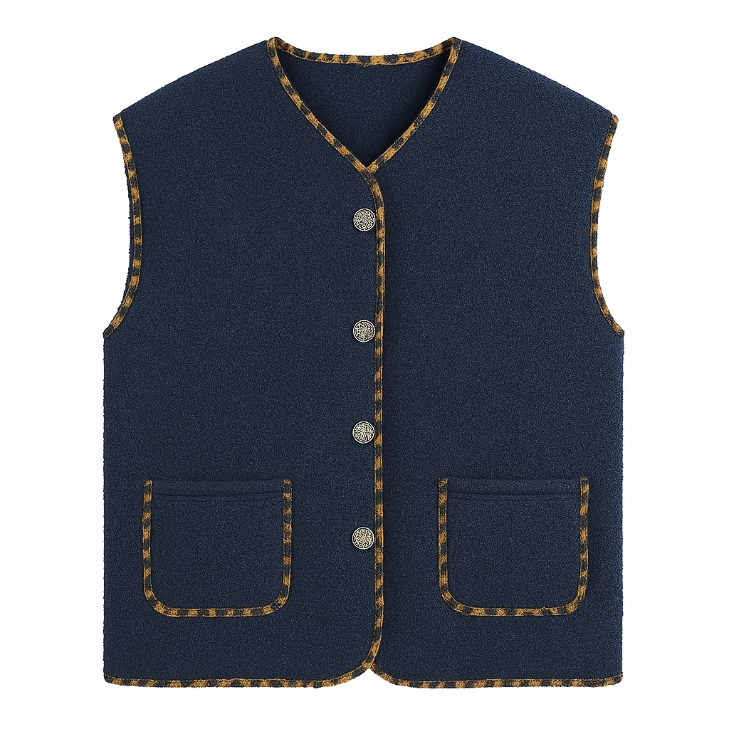 Chaleco Animal print